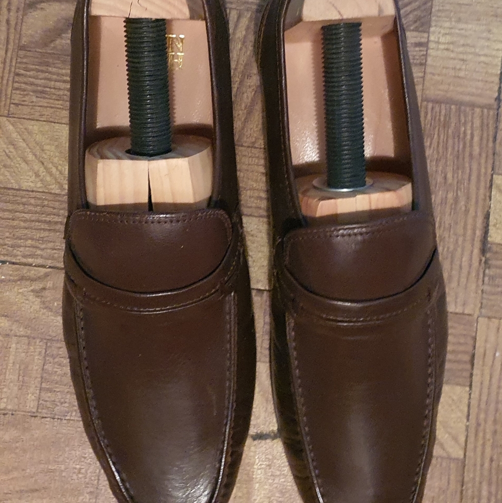 Handmade leather shoes